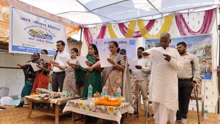 महासमुंद/जल उत्सव पखवाड़ा 2026 का सफल आयोजन विश्व जल दिवस पर नानकसागर में हुआ समापन