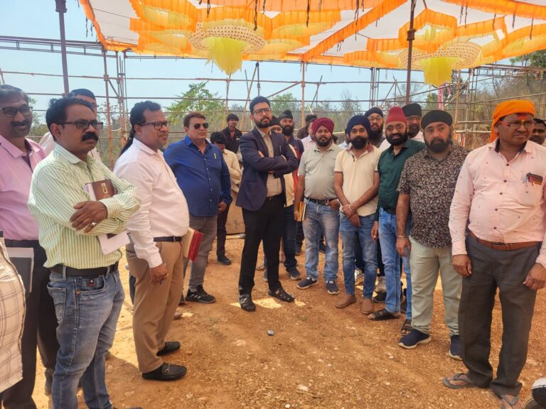 बसना/ होला मोहल्ला की तैयारियों का कलेक्टर ने लिया जायजा