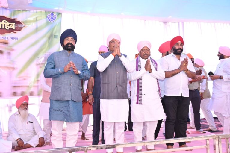 बसना/महासमुंद मुख्यमंत्री श्री विष्णु देव साय गढ़फुलझर नानकसागर में होला मोहल्ला कार्यक्रम में शामिल हुए पर्यटन को दिया जाएगा बढ़ावा 