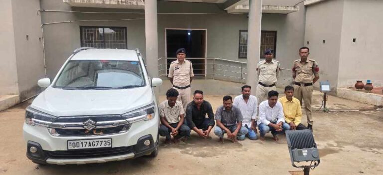 सरायपाली: अपहरण कर ओडिशा भाग रहे 6 आरोपी गिरफ्तार, नाकेबंदी कर सरायपाली पुलिस ने बचाई युवक की जान