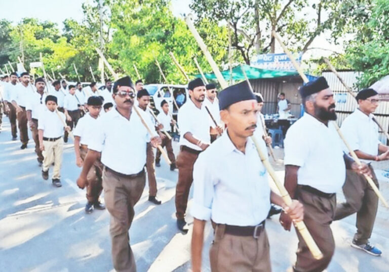 सरस्वती शिशु मंदिर में गूंज रहे देशभक्ति के स्वर, 24 मई तक महासमुंद में चलेगा आरएसएस का प्रांतीय घोष वर्ग
