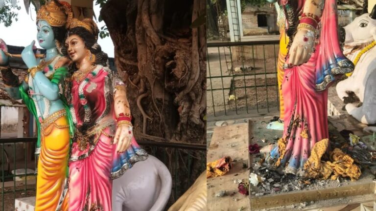 BREAKING NEWS: बागबाहरा के मुनगासेर गांव में मंदिर में तोड़फोड़, राधा-कृष्ण की प्रतिमा खंडित